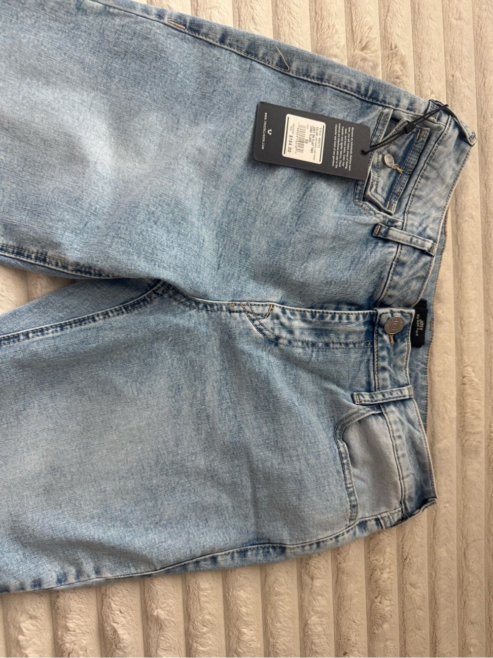 True Religion Light Blue Back-Pocket Jeans - Picture 4 of 5